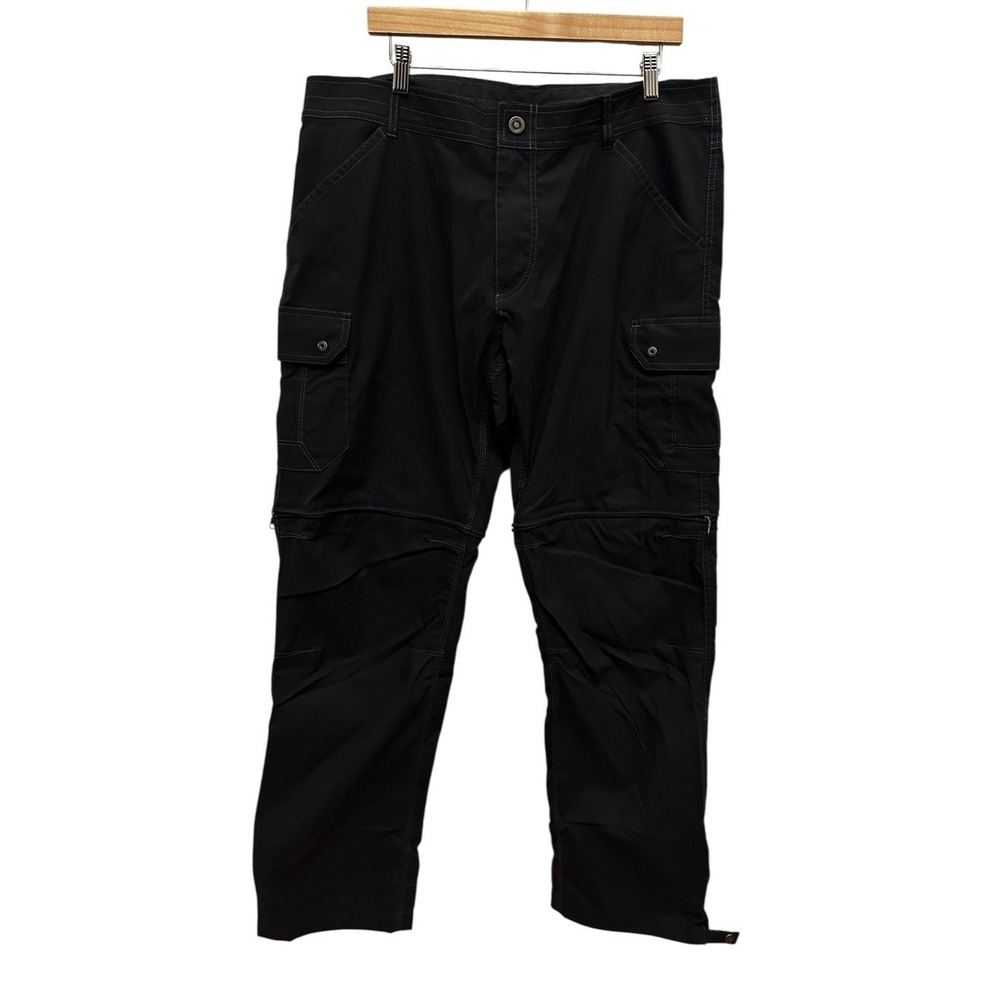 Kuhl Pants Mens 38x32 Gray Renegade Convertible Stealth Zip Off‎ Hiking Cargo